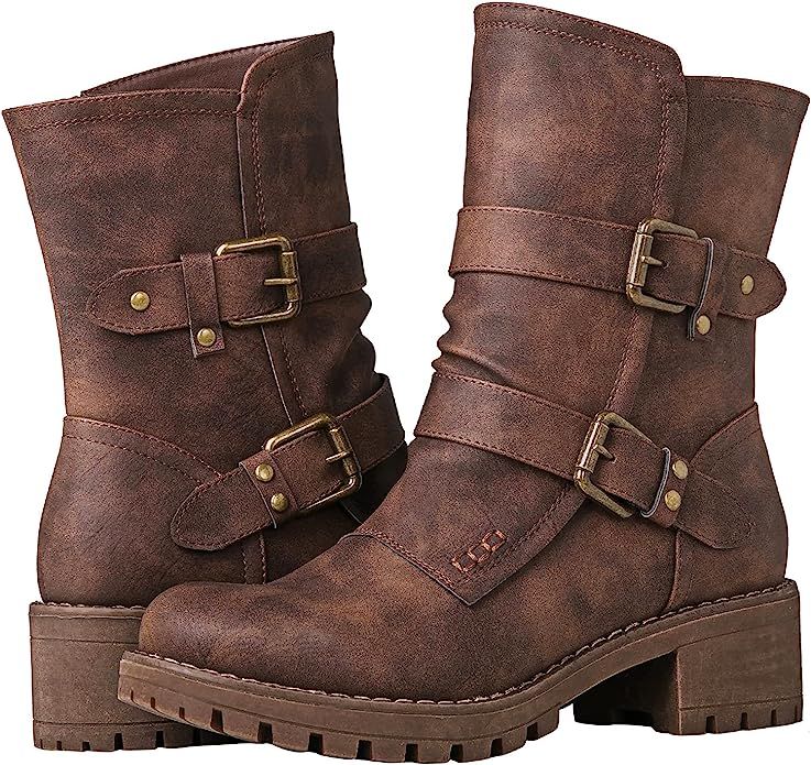 GLOBALWIN Women's 17YY12 Fashion Boots | Amazon (US)