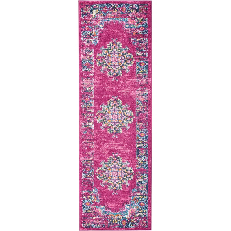 Dorset Oriental Fuchsia Area Rug | Wayfair North America