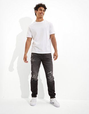 AE AirFlex+ Patched Athletic Fit Jean | American Eagle Outfitters (US & CA)