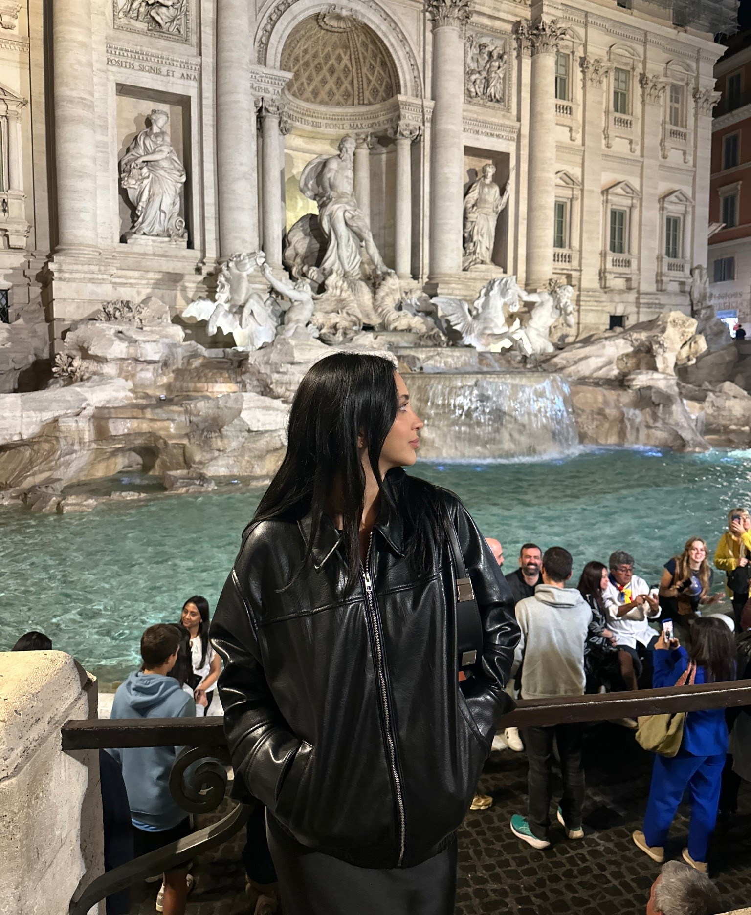 Black faux leather leacket in Rome 🖤

#LTKStyleTip #LTKFindsUnder50 #LTKSeasonal
