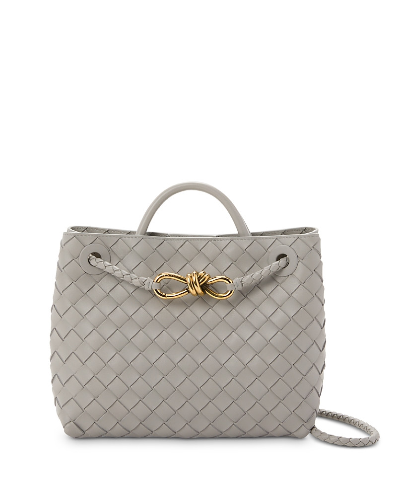 Bottega Veneta Small Andiamo Intrecciato Leather Top Handle Bag | Bloomingdale's (US)