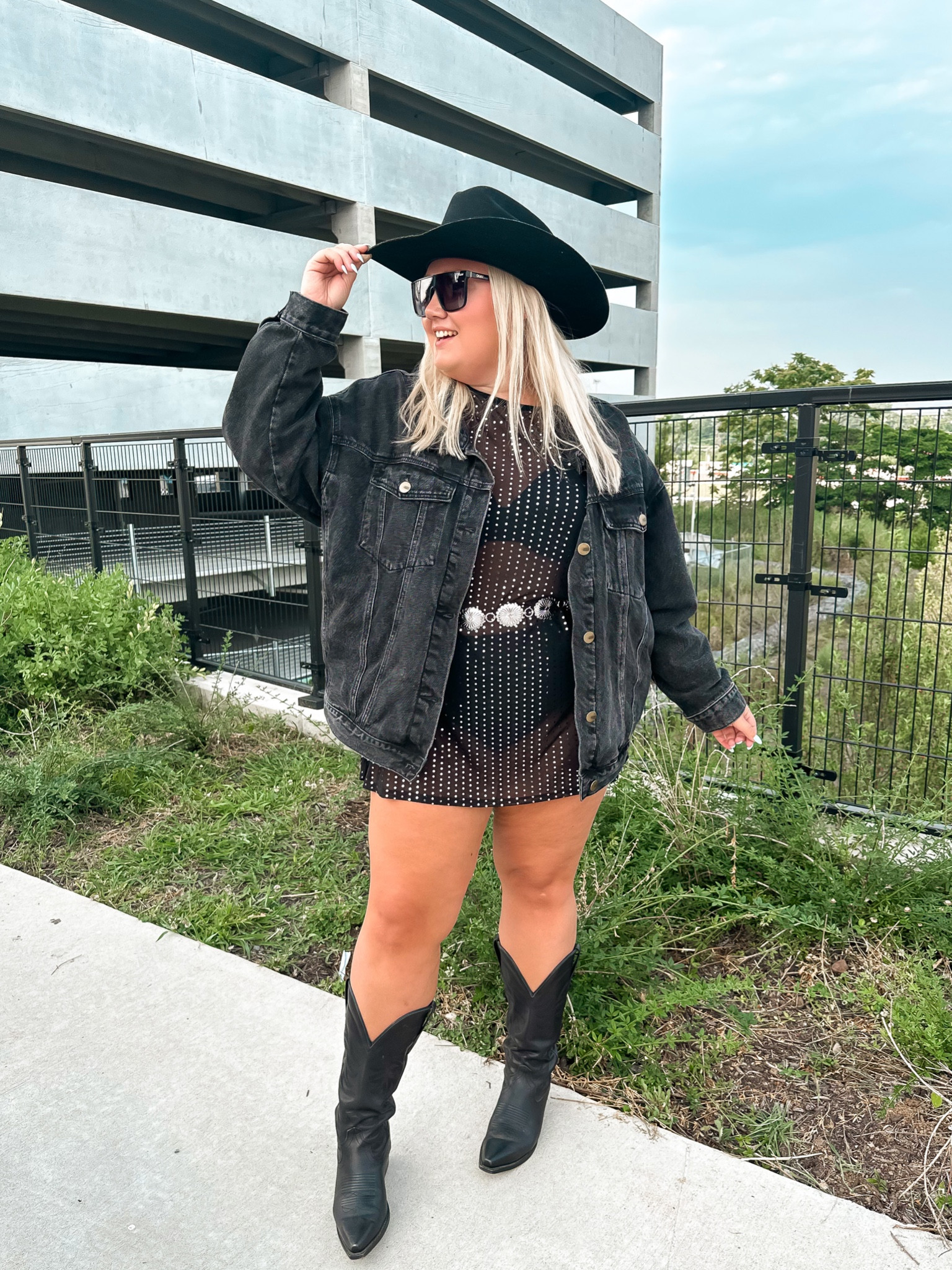 Shania Twain outfit - mesh sequin dress! Wearing 3X 

#LTKunder50 #LTKstyletip #LTKcurves