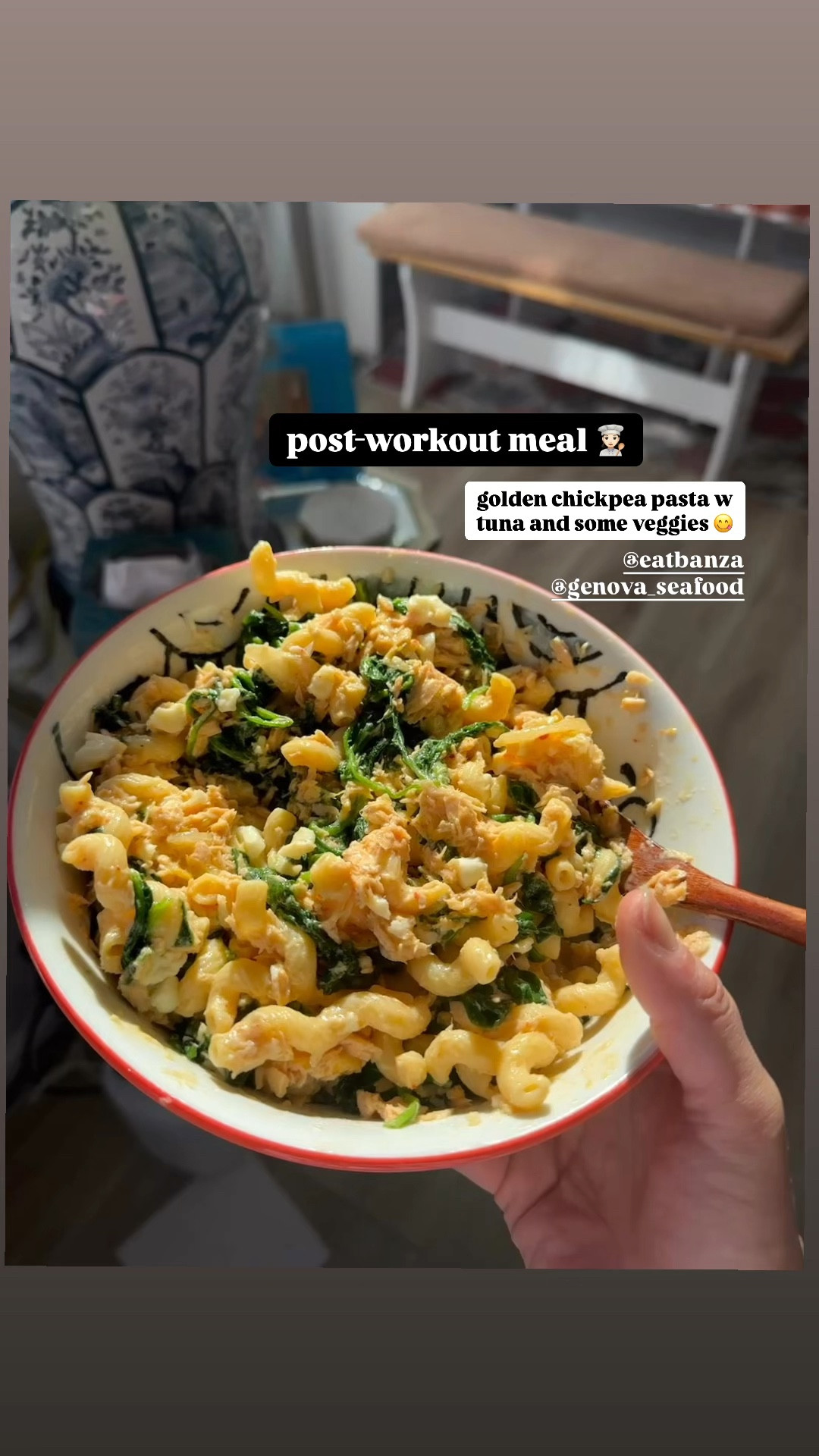 High protein meals inspo - chickpea pasta with tuna in olive oil and veggies. Heathy kitchen. Home made food

#LTKFitness #LTKGiftGuide #LTKHome