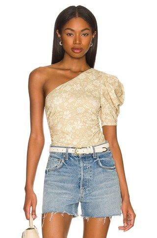 Free People Somethin Bout You Bodysuit in Cactus Combo from Revolve.com | Revolve Clothing (Global)