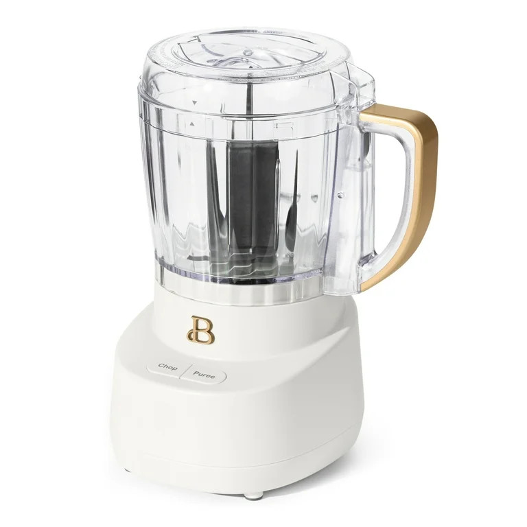 Beautiful 3-Cup Food Chopper, White Icing by Drew Barrymore | Walmart (US)