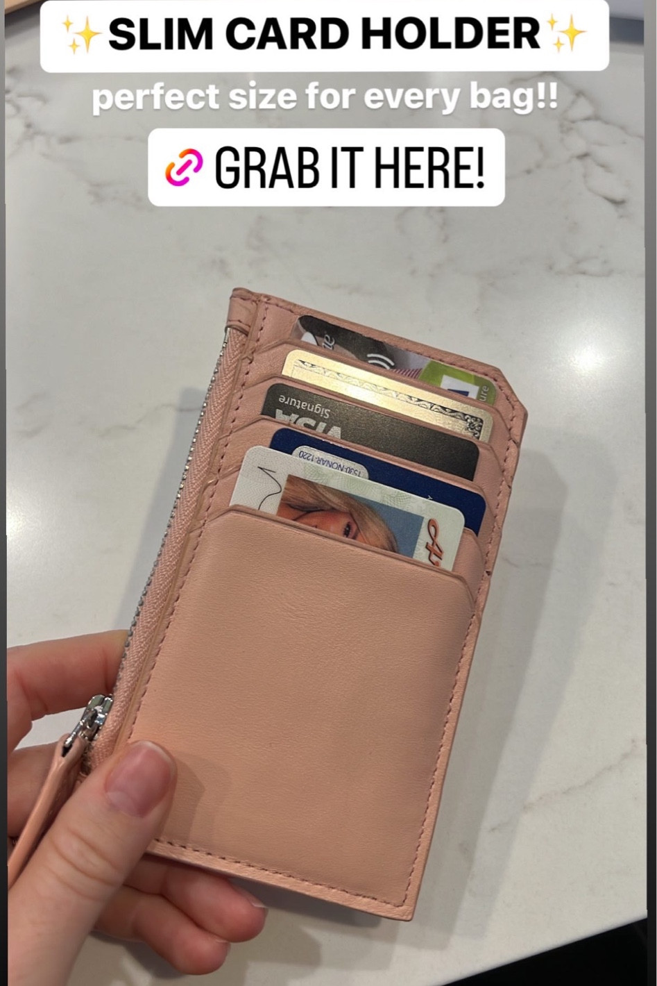 Slim card holder wallet is under $100 and comes in tons of colors 

#LTKunder50 #LTKunder100 #LTKtravel