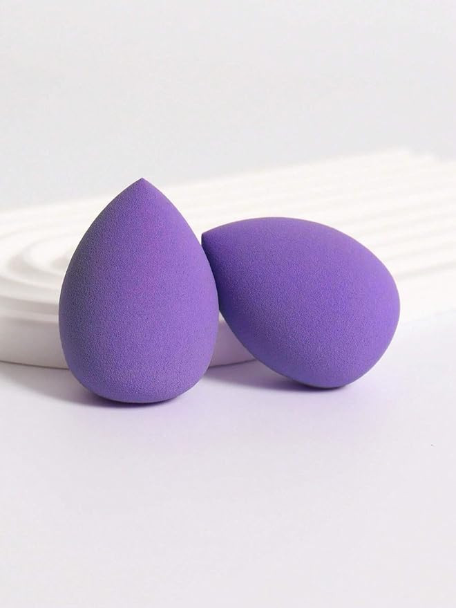 2pcs Makeup Sponge, Mixed Foundation Beauty Blender cosmetic face sponge, Suitable For Liquid, Cr... | Amazon (US)