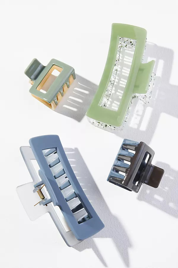 Set of Two Dual Tone Clip | Anthropologie (US)