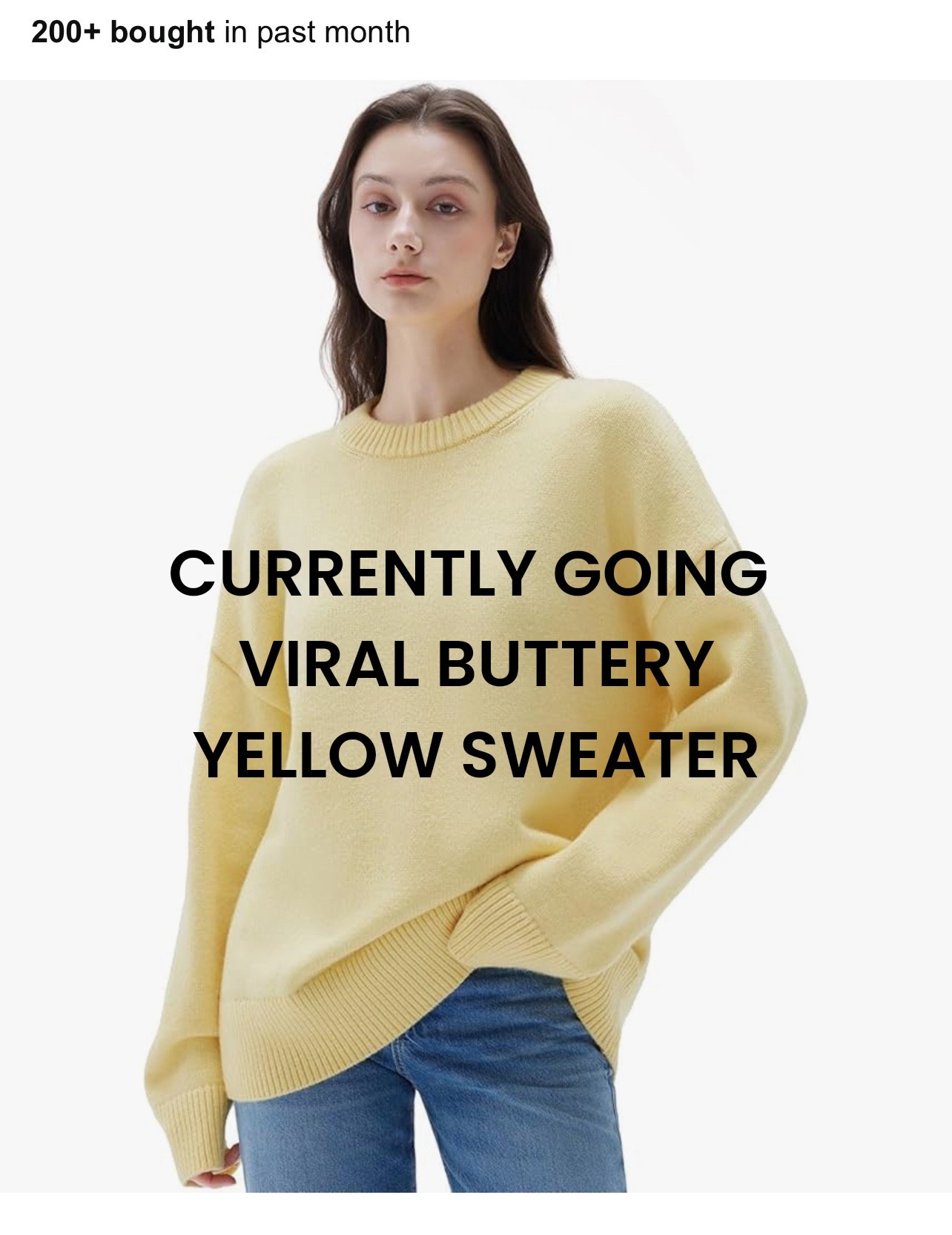 Viral buttery yellow sweaterr

#LTKFindsUnder50 #LTKSaleAlert #LTKStyleTip