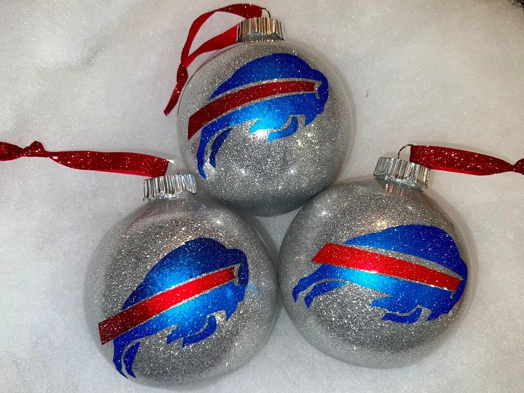 Buffalo Bills Ornament - Set of Three | Etsy (US)
