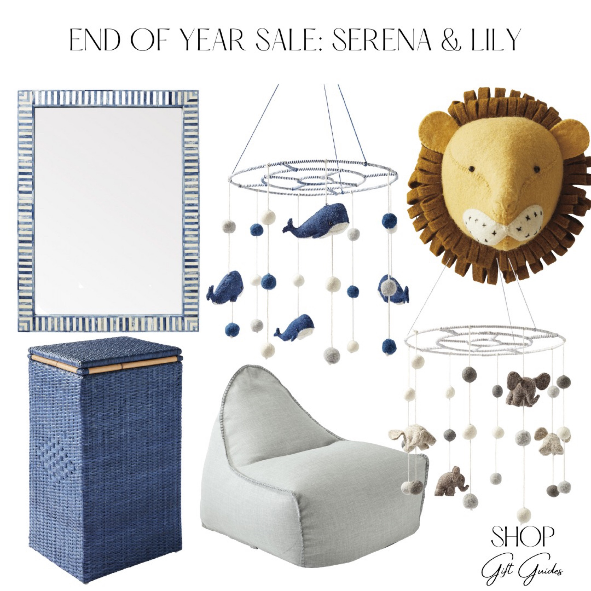 Serena & Lily end of year sale going on now! Lots of cute animal nursery decorations on sale!  

#LTKsalealert #LTKbaby #LTKhome