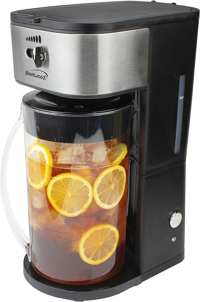 Brentwood KT-2150BK Iced Tea and Coffee Maker with 64 Ounce Pitcher, Black | Amazon (US)