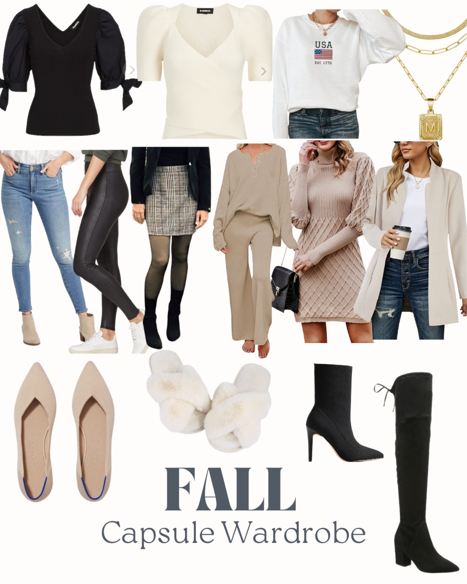 Fall capsule wardrobe!

#LTKunder100 #LTKstyletip #LTKSeasonal