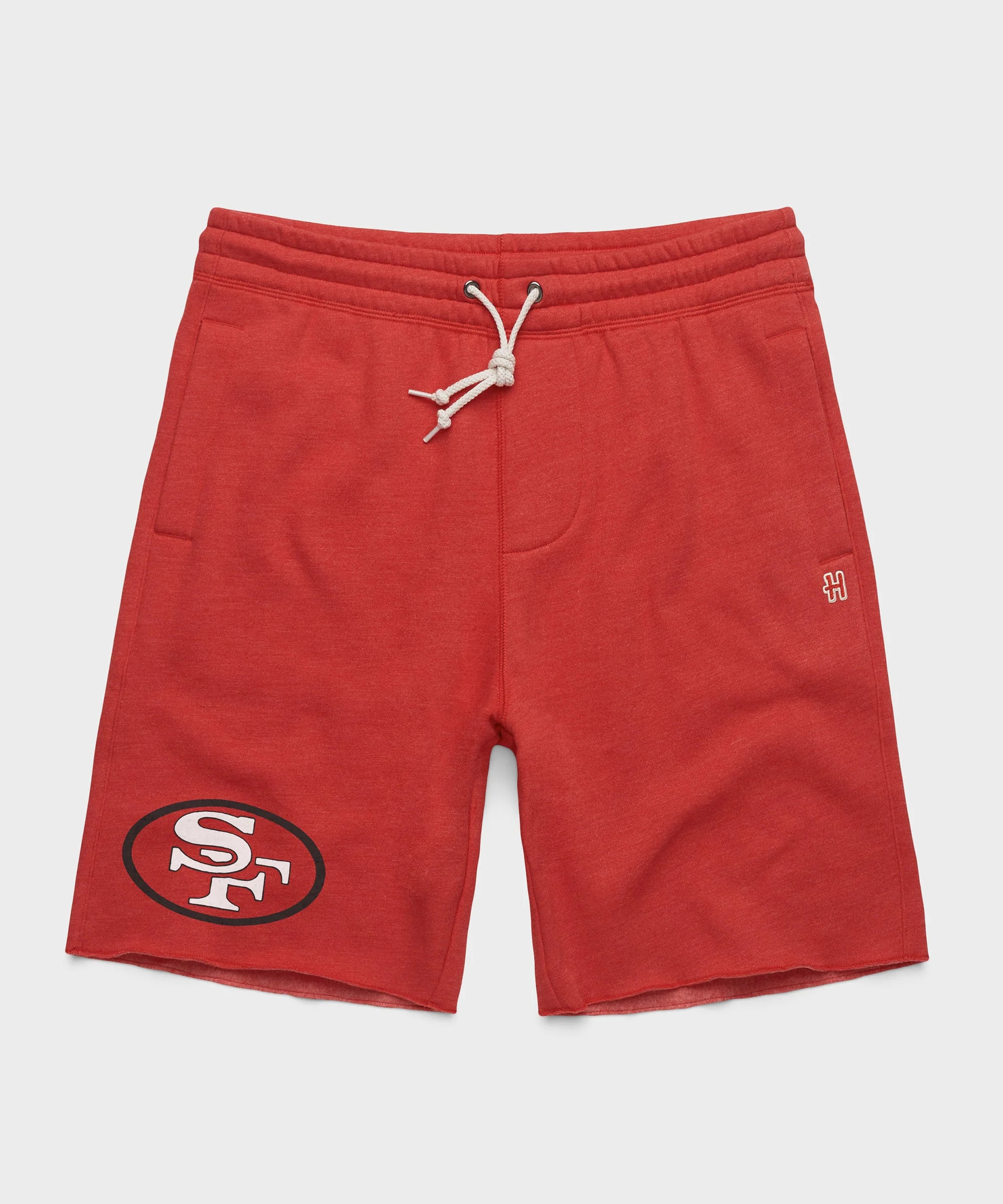 San Francisco 49ers '68 Sweat Shorts | Vintage-Inspired NFL Logos Gear | Homage