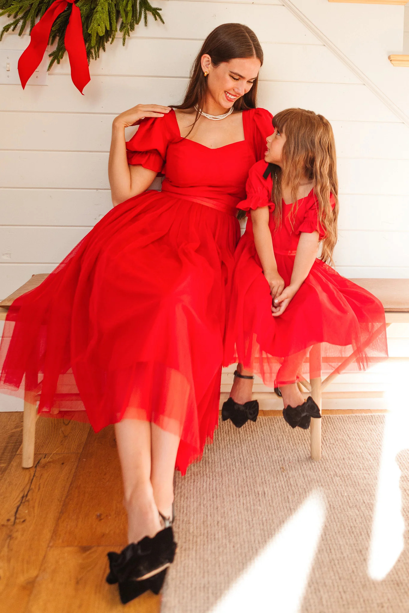 Ballerina Dress in Red - FINAL SALE | Ivy City Co