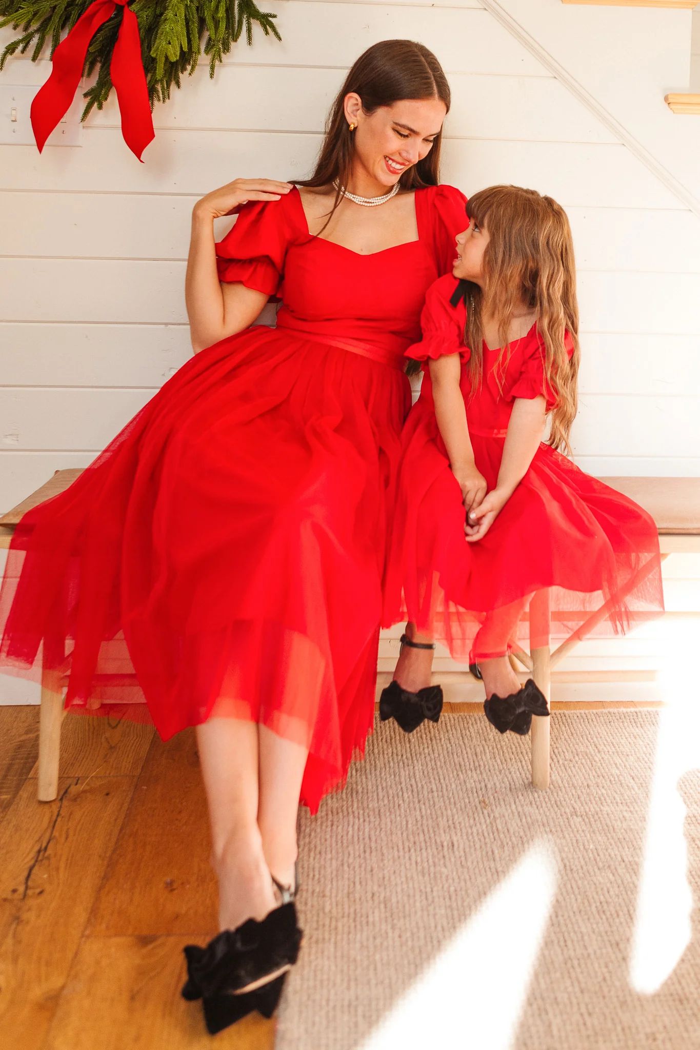 Ballerina Dress in Red | Ivy City Co