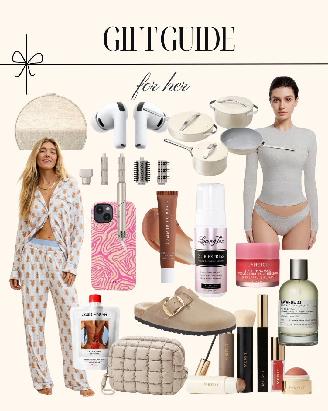 Gift guide for her! Beauty, self-care and more favorites 🩷

#LTKGiftGuide #LTKHoliday