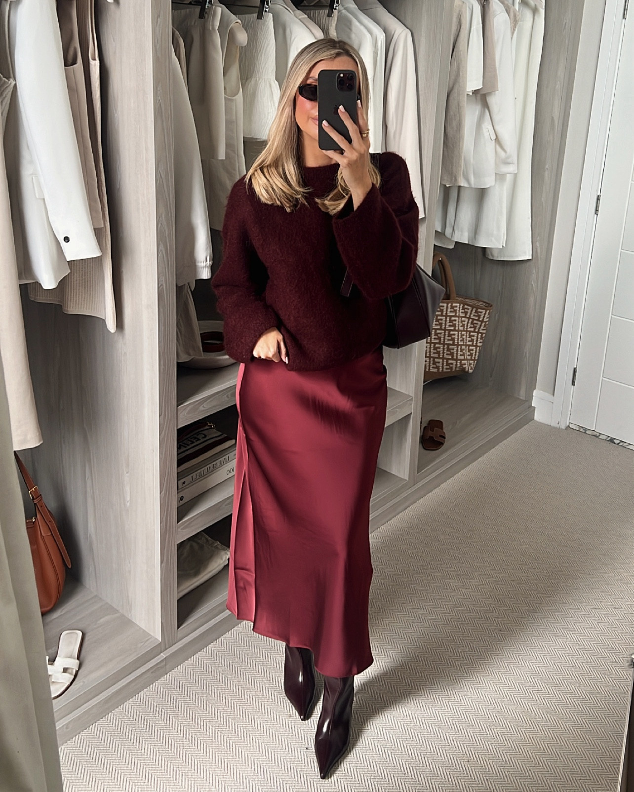 Burgundy the colour of the season! Wearing a small in both 🍇

#LTKeurope #LTKuk #LTKautumn