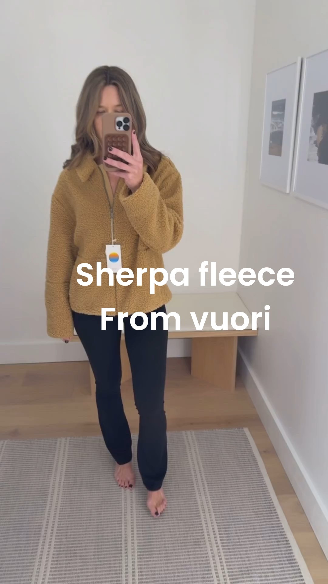 Small in Sherpa and leggings 
VUORI ❄️ Free Tote with $250 purchase! Loungewear, activewear, fall colors, jackets, flare leggings, sherpa, Christmas loungewear, holiday

#LTKGiftGuide #LTKSeasonal