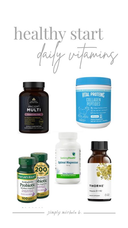 Healthy start to the new year by getting healthier with key vitamins and minerals 



#LTKbeauty
