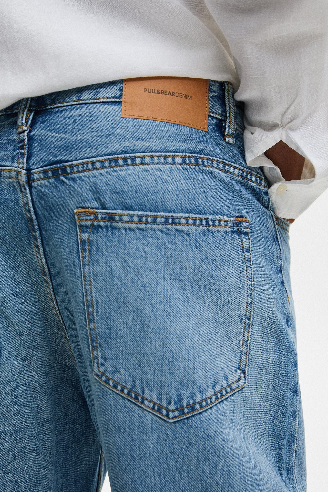 Loose fit katoenen jeans | PULL and BEAR NL