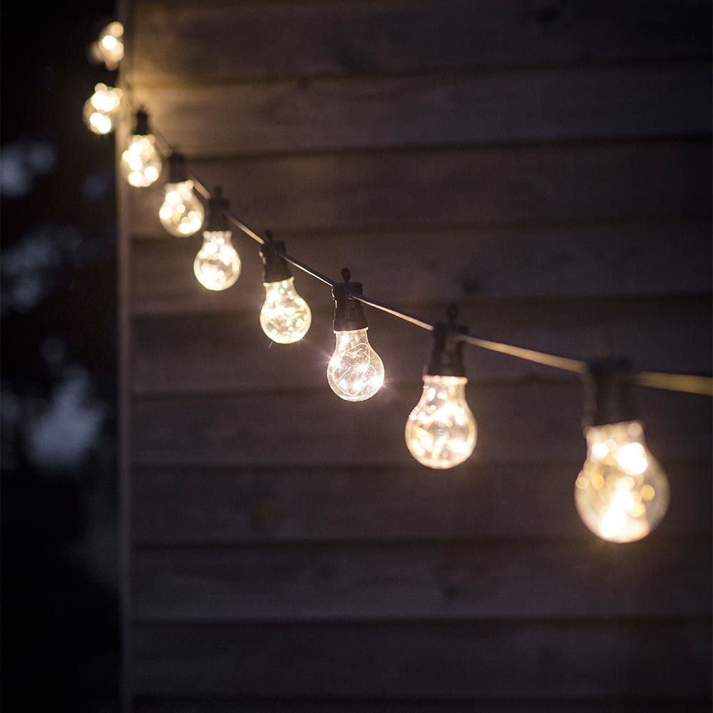 Garden Trading Led Festoon Outside Lights with 10 or 20 Bulbs | Cuckooland