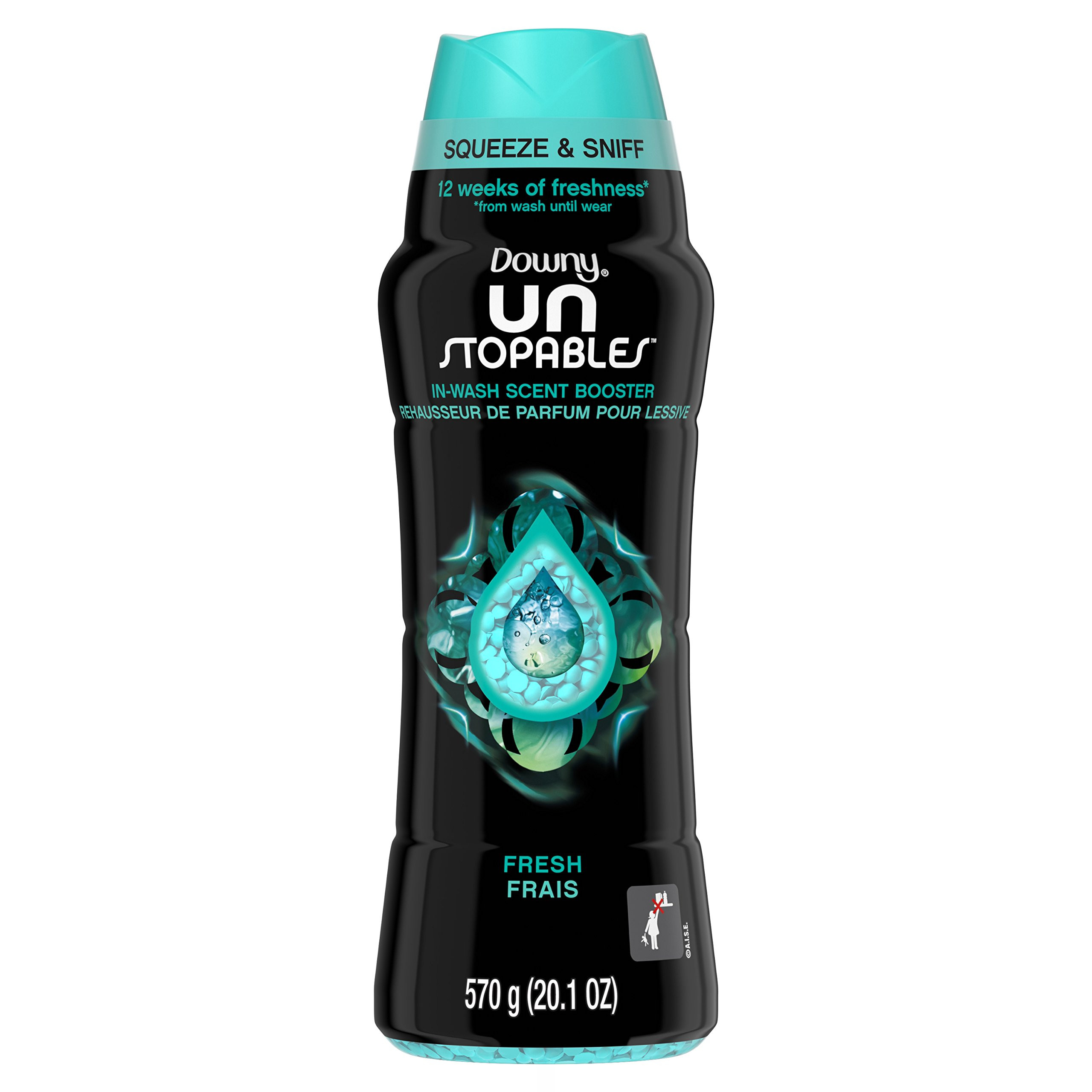 Downy Unstopables Laundry Scent Booster Beads for Washer, Fresh Scent, 20.1 Oz | Amazon (US)