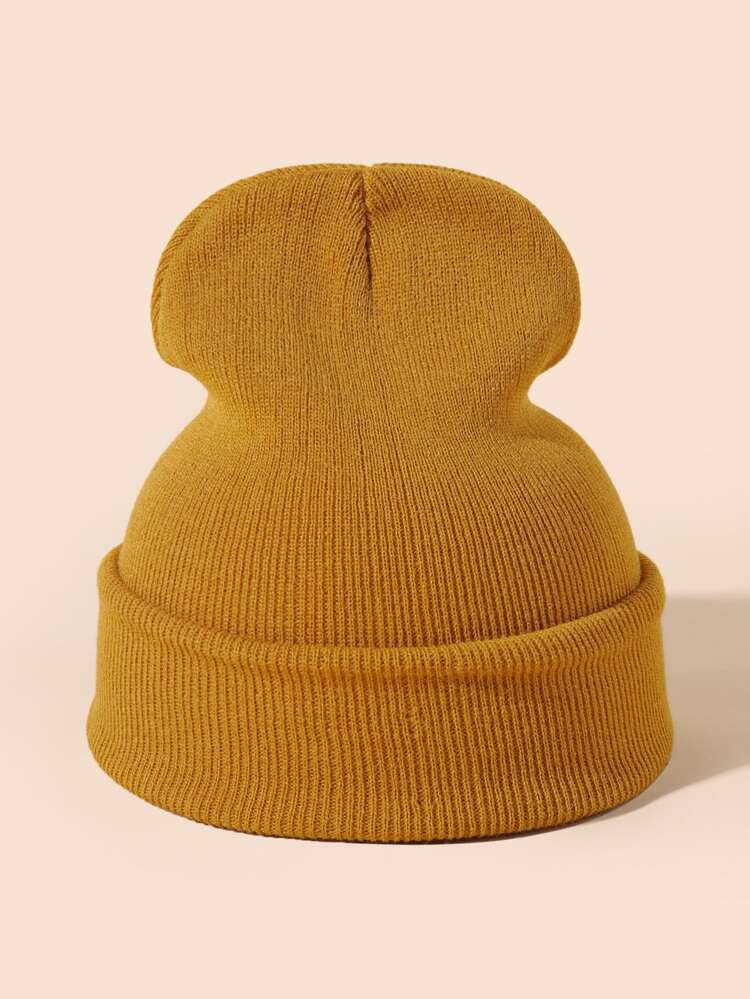 Solid Knitted Hat | SHEIN
