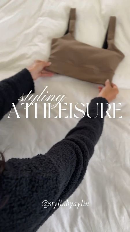 Styling Athleisure, I'm just shy of 5-7" wearing the size XS top and S sports bra and shorts, sneakers run true ti size,
StylinByAylin

#LTKSeasonal #LTKstyletip #LTKunder100