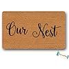 Doormat Our Nest Outdoor/Indoor Non Slip Decor Funny Floor Door Mat Area Rug for Entrance 18x30 inch | Amazon (US)