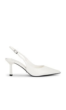 Tony Bianco Baz Pump in White Hi Shine from Revolve.com | Revolve Clothing (Global)