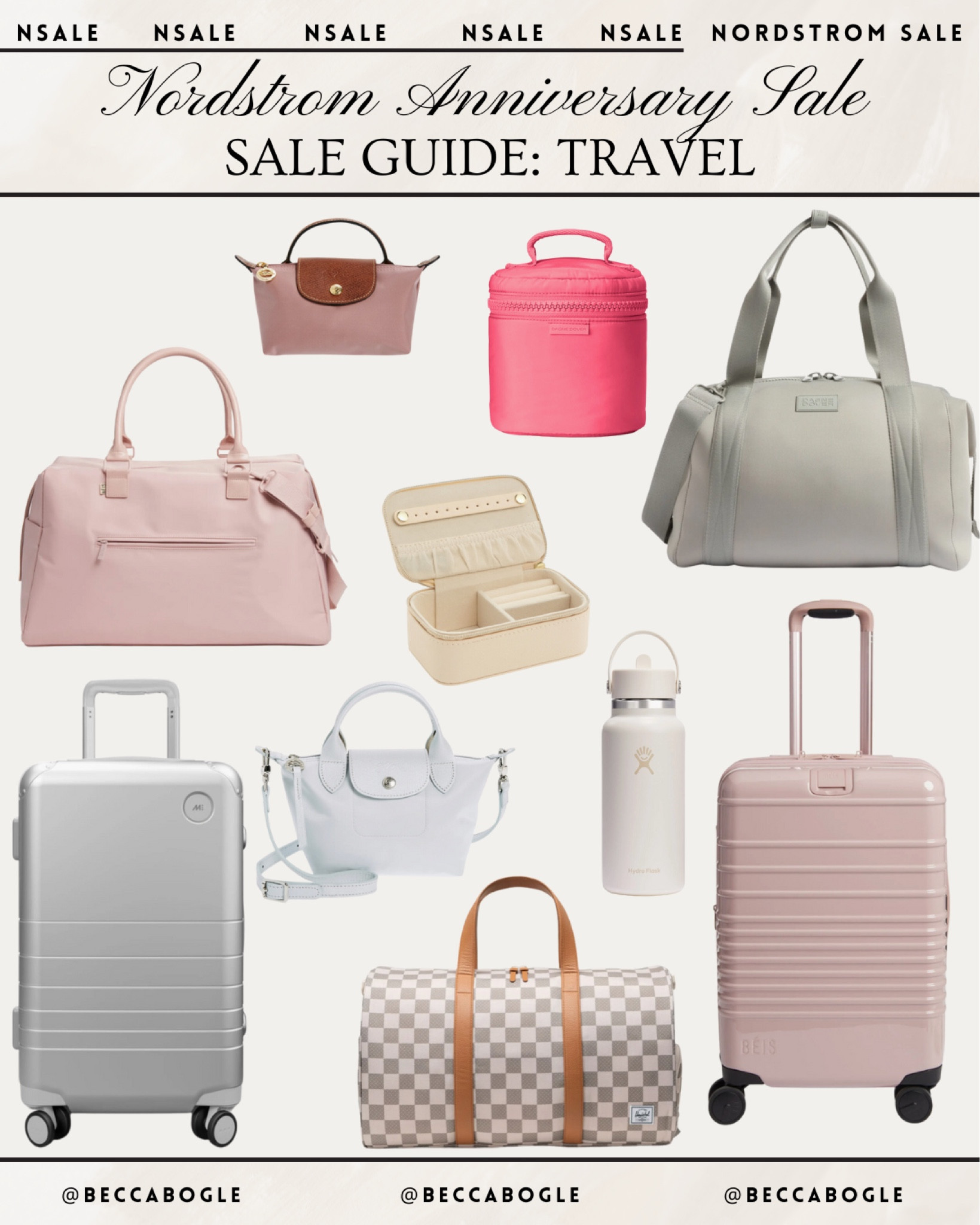Nsale travel and luggage favorites, Daphne Dover, Beis luggage on sale! Longchamp Nordstrom anniversary sale 

#LTKxNSale #LTKSummerSales #LTKSaleAlert