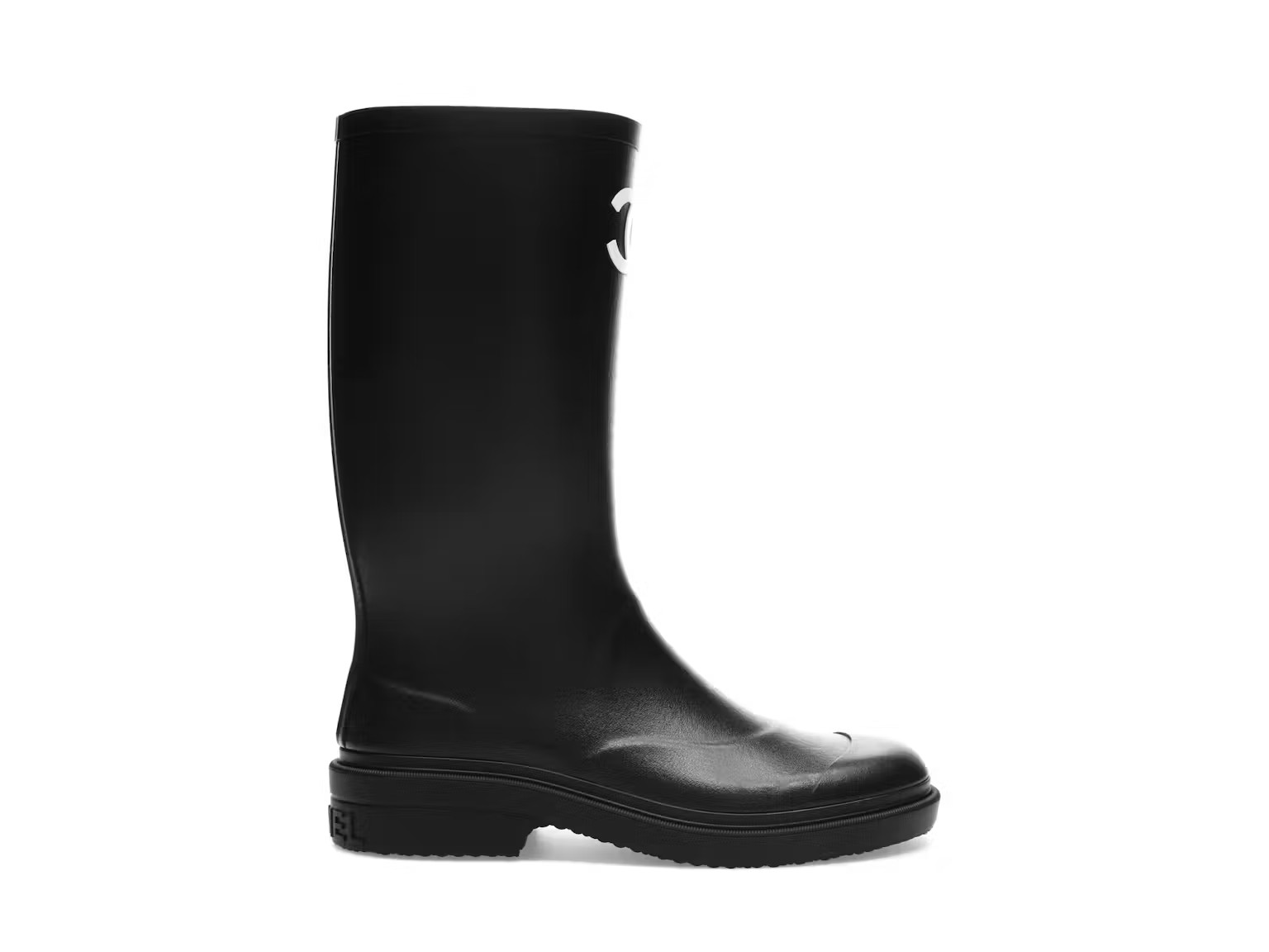 Chanel Rubber Rain BootsBlack | StockX