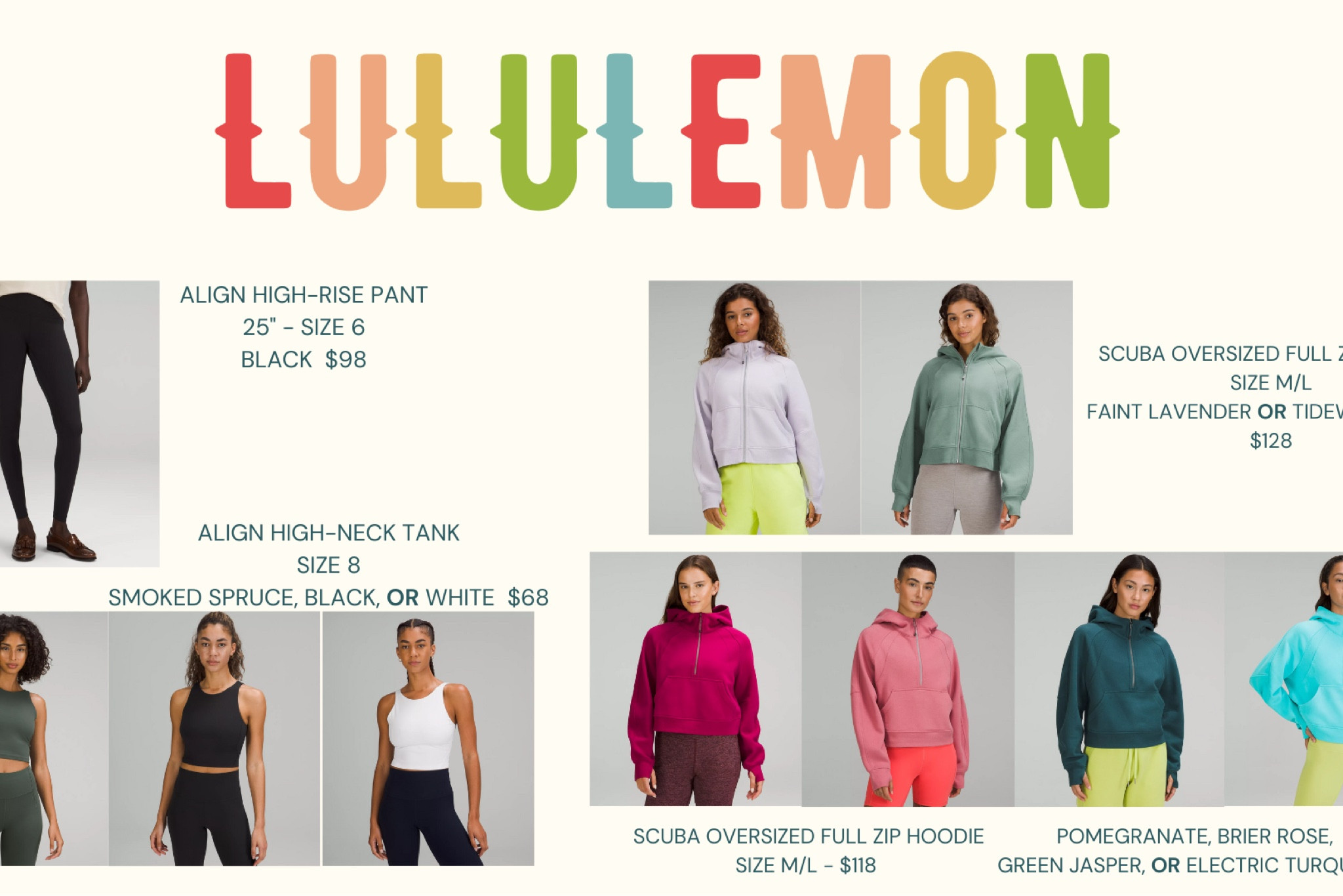 My Christmas wishlist for this year! Lululemon, Abercrombie, Free People, Studio McGee, Mark & Graham, and more!

#LTKHoliday #LTKGiftGuide #LTKSeasonal