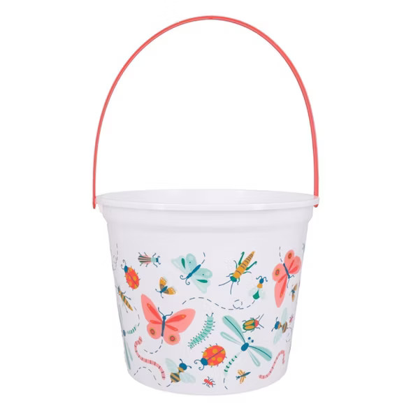 Jumbo Plastic Easter Bucket Printed Bugs and Insects - Spritz™ | Target