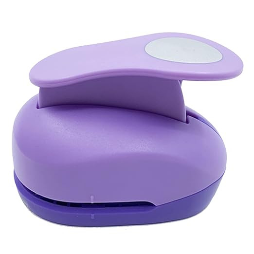 Circle Paper Punch 3 in - Hole Round Punch for Craft Large Puncher Round Punchers 75mm for Cardst... | Amazon (US)