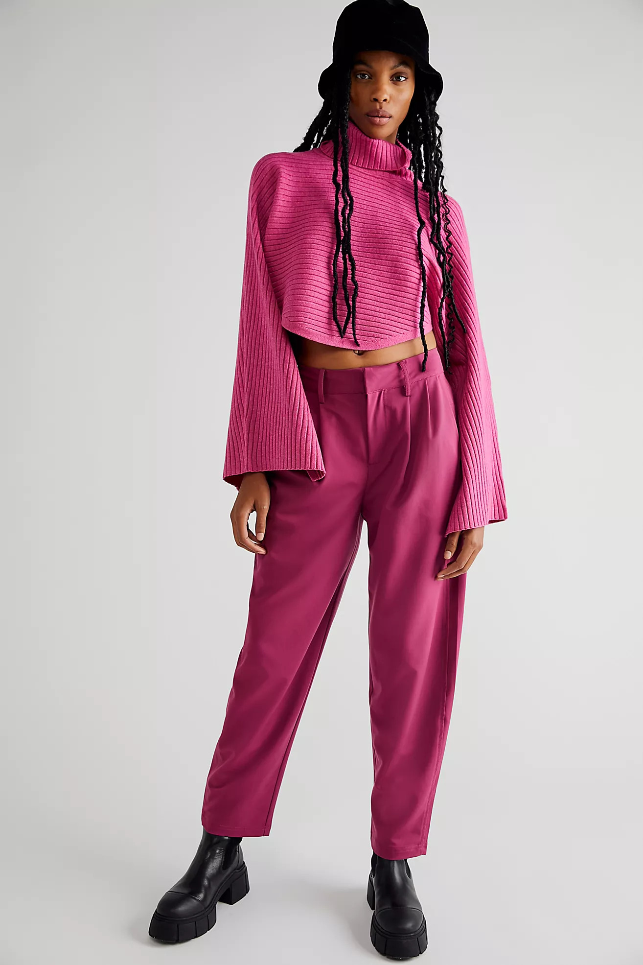 Zoey Tapered Trousers | Free People (Global - UK&FR Excluded)