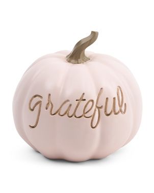 11in Grateful Pumpkin | TJ Maxx