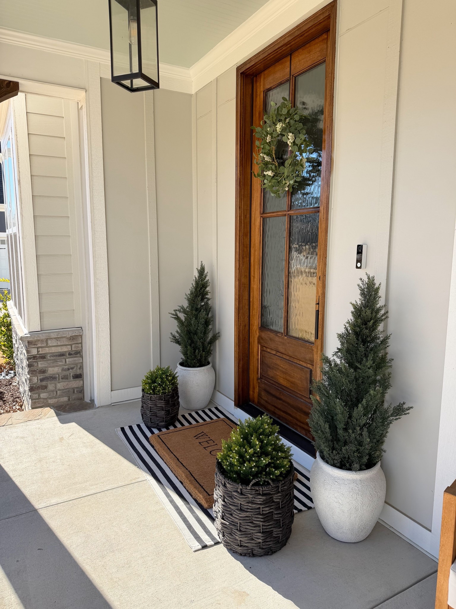 Winter porch, front porch inspo, front porch decor, winter front porch decor, faux bush, faux topiary, porch mat, planters, McGee and co porch, Amazon outdoor, Amazon faux tree, faux cedar trees, Amazon porch finds, porch inspo


#LTKHome
