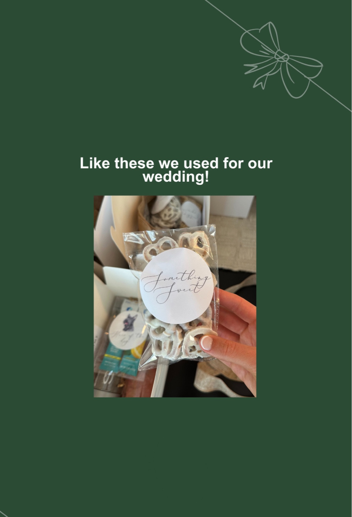 6x9 inch bags will fit multiple cookies, 3x5 inch bags will fit 1-2 cookies!