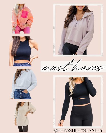 Cutie tops for that work from home life! | pink lily, wfh, shirt, sweater, sweatshirt, comfy, cozy, athleasure, lounge, athletic, cropped, warm, fuzzy

#LTKunder100 #LTKworkwear #LTKcurves