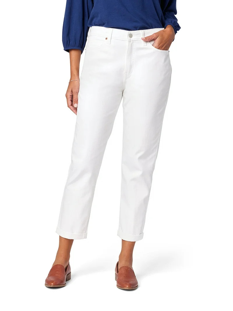 Levi Strauss Signature Women's Vintage Boyfriend Jeans, Sizes 2-16 | Walmart (US)