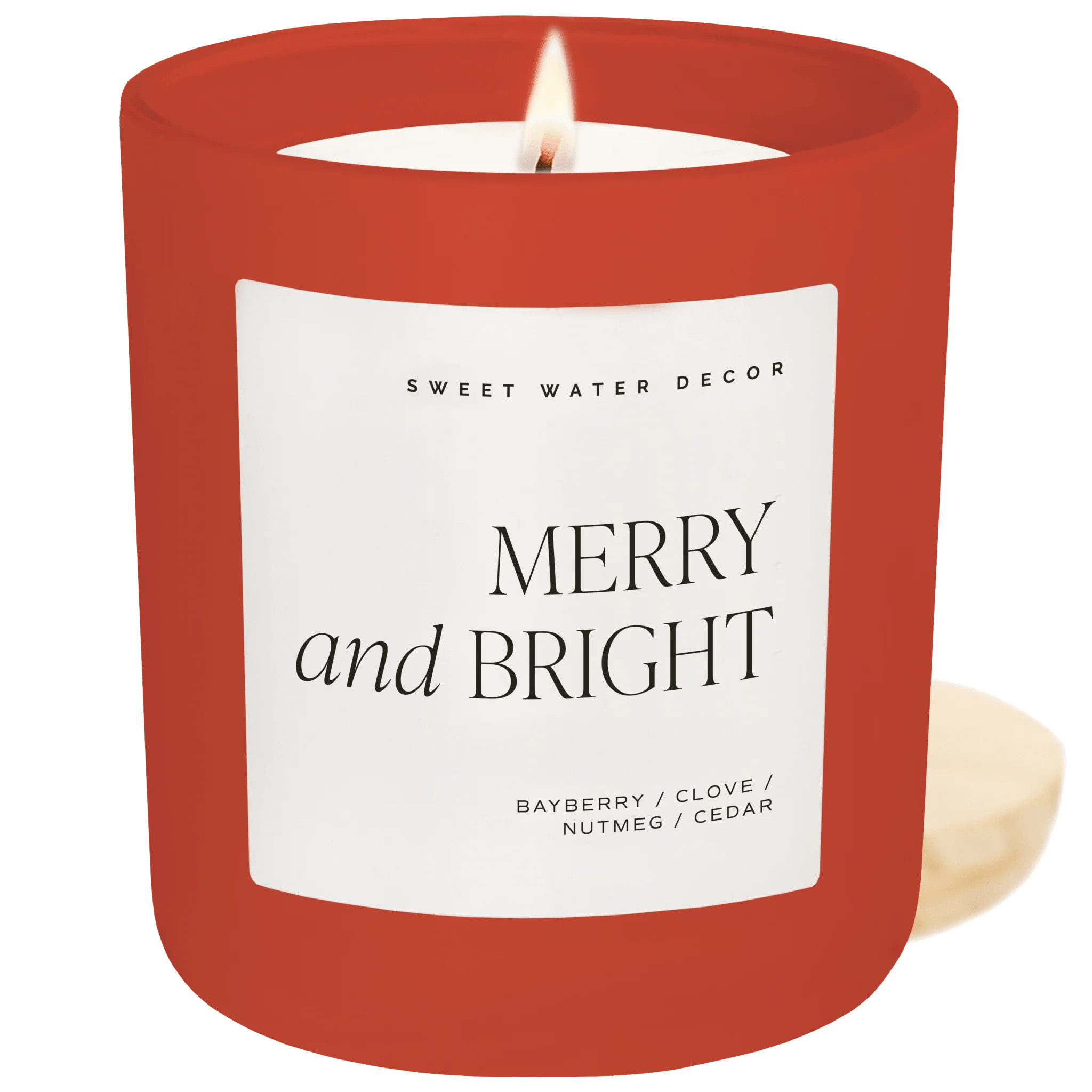 Merry and Bright 15oz. Soy Candle | Christmas Scents | Sweet Water Decor | Sweet Water Decor, LLC