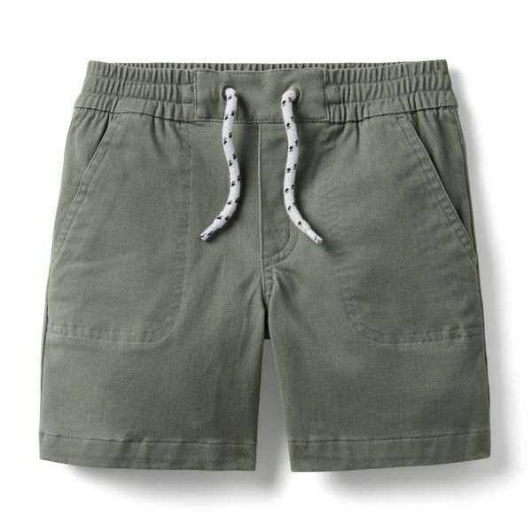 Twill Pull-On Short | Janie and Jack