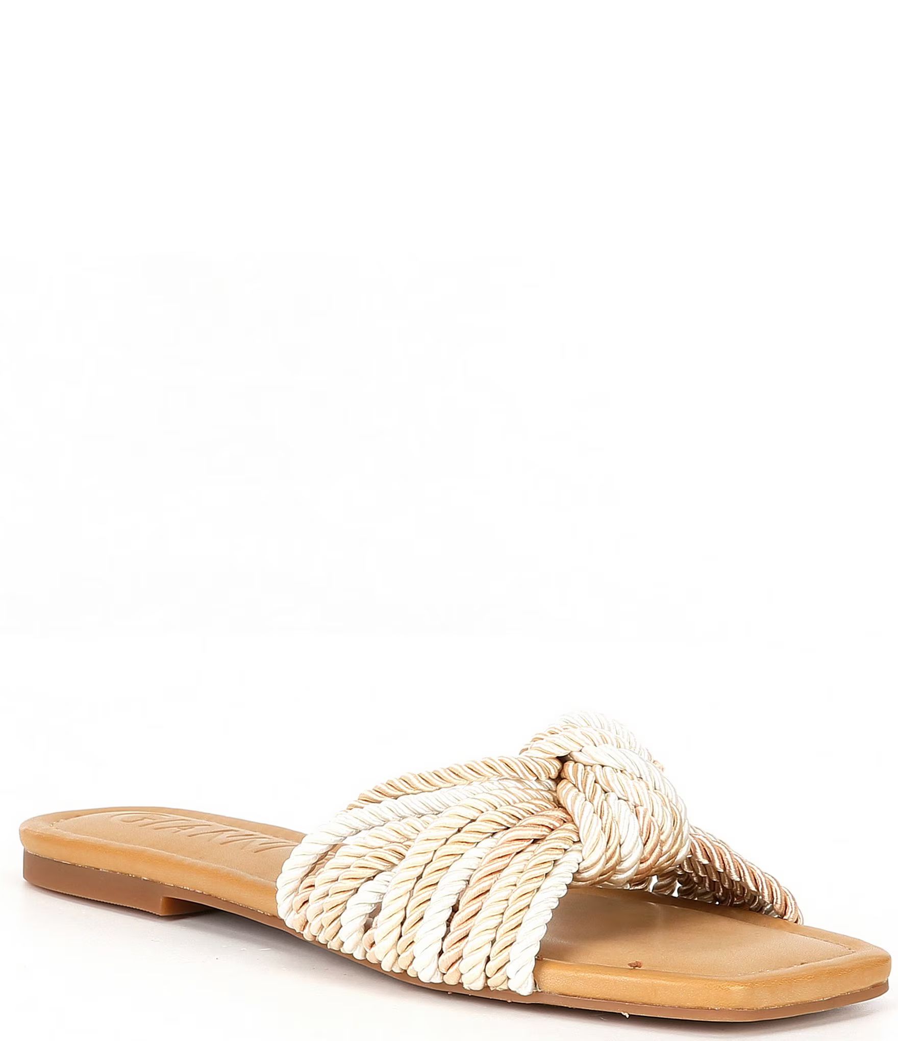 Penni Corded Knot Flat Sandals | Dillard's