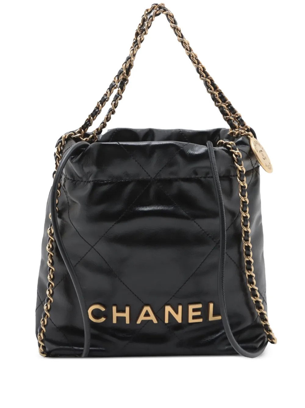 2021-2025 Mini Shiny Calfskin 22 Handbag satchel | Farfetch Global