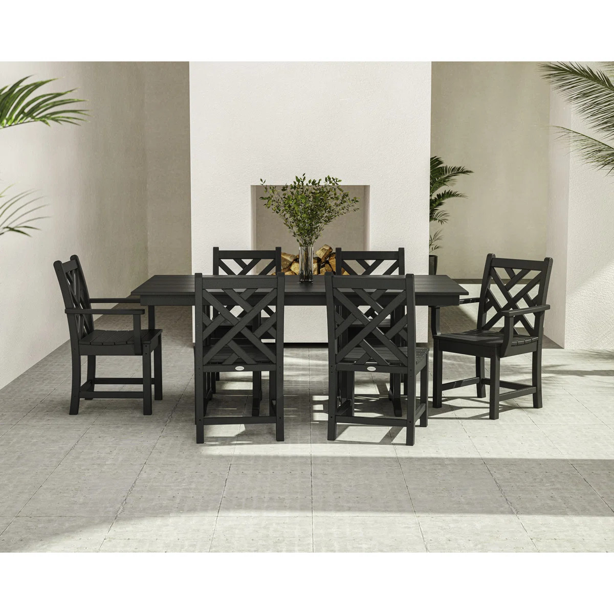 Chippendale 7-Piece Farmhouse Dining Set (Set of 7) | Wayfair North America