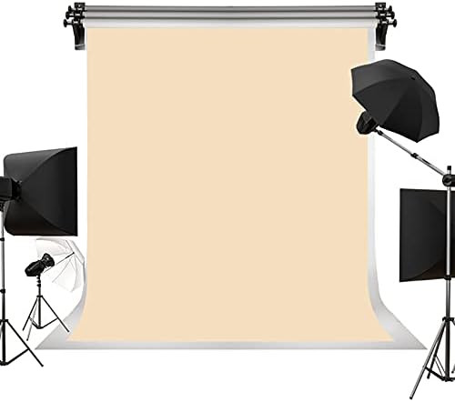 Kate 8FT×10FT Solid Beige Backdrop Portrait Photography Background for Photography Studio Childr... | Amazon (US)