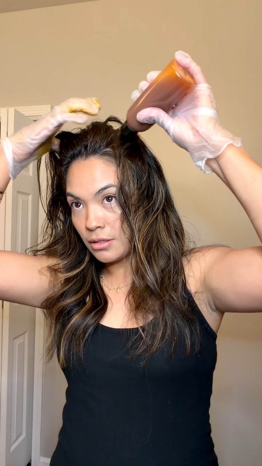 I’ve heard so many people say that a good hair gloss can completely bring your hair back to life in between salon visits… and honestly, I finally understand the hype. ✨

My roots are barely even showing yet, but I really wanted something to make my hair look shinier, richer, and a little more vibrant until my next appointment. I tried this dark brown hair gloss and I’m genuinely so impressed with how healthy and refreshed my hair looks afterwards. 

What I love most is that it’s temporary, super inexpensive, completely mess-free, and you can literally do it in the shower while getting ready. Such an easy little refresh when your hair just needs a boost without committing to a full salon visit. 🤎

Comment “gloss” and I’ll send you a DM with the link to this one plus different places you can find it! Would you try this? 

#hairgloss #hairtok #healthyhair #brunettehair #haircare #hairtransformation #hairinspo #momlife #beautyhacks #selfcare #hairroutine #shinyhair #glossyhair #drugstorebeauty #beautytips

#LTKMothersDay #LTKBeauty #LTKgrwm