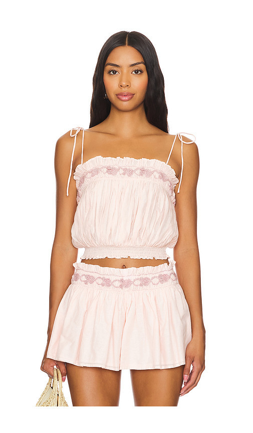 Tularosa Brittney Top en Blush. Taille L | Revolve Clothing (Global)